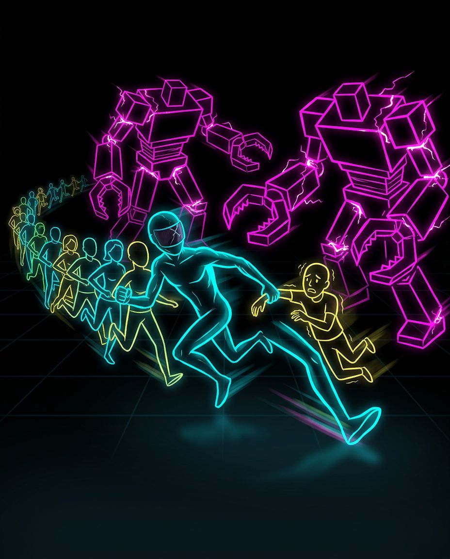 Robotron Rescue Rage