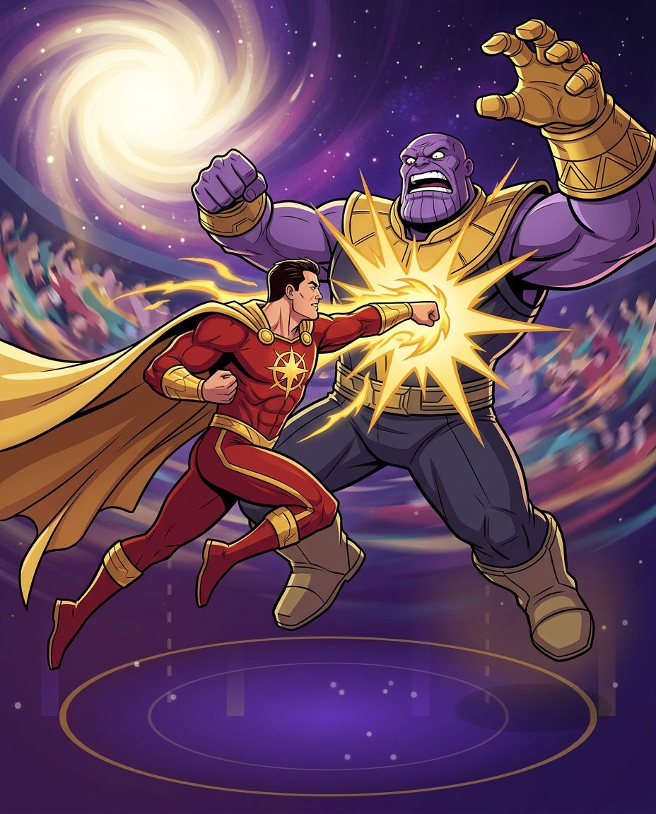 Shaktimaan Vs Thanos