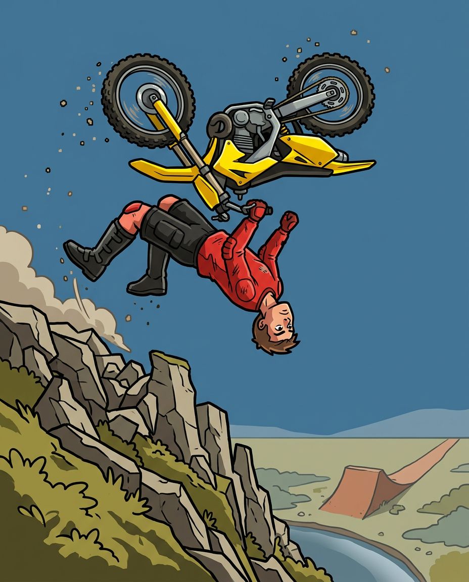 Nose Wheelie Gauntlet