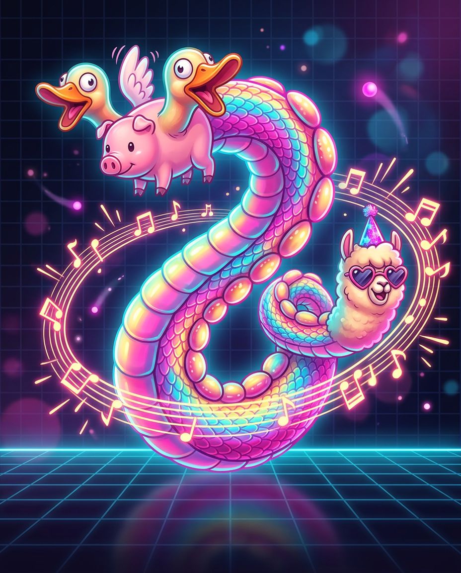 Disco Duck Snake