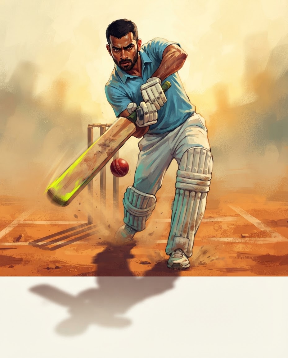 MIHIR AT THE CREASE