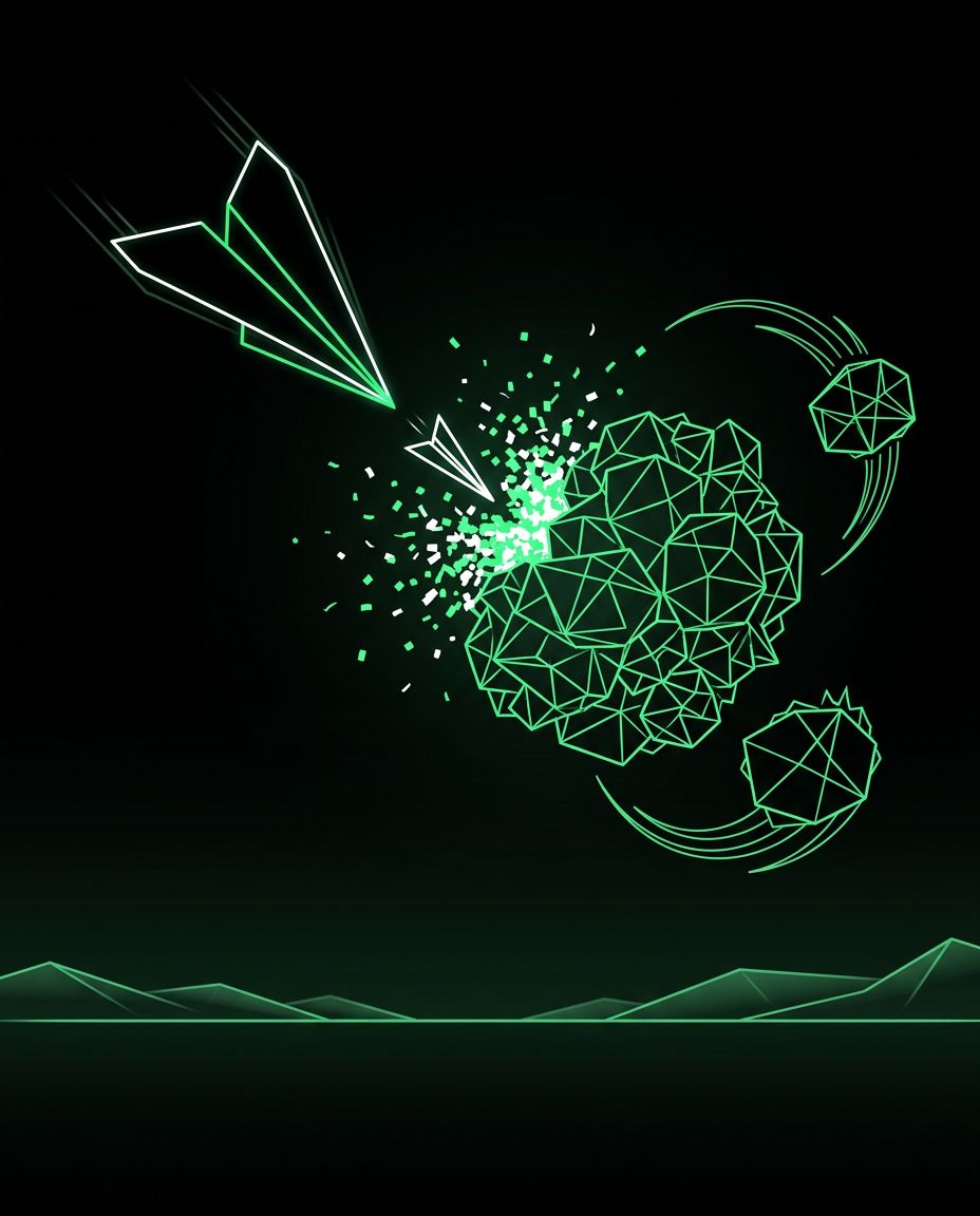 Paper Plane Asteroids