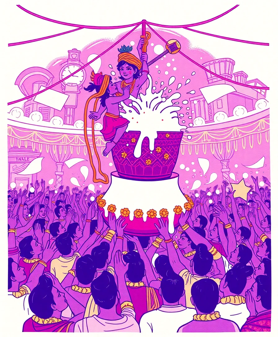 Dahi Handi Chaos